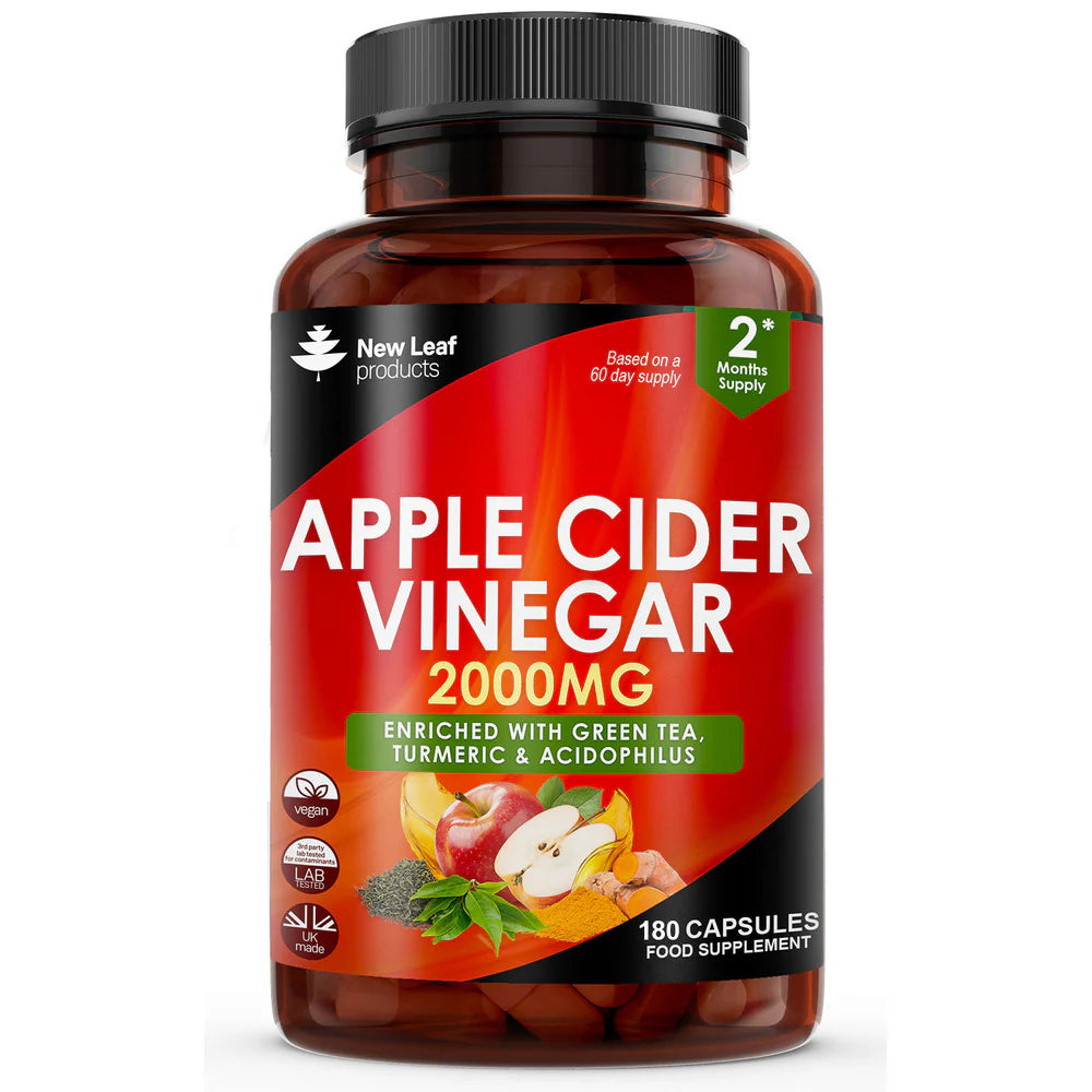 New Leaf - Apple Cider Vinegar 2000mg - 2 Month Supply