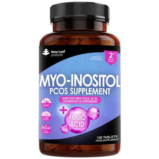 New Leaf - Myo-Inositol PCOS Supplement 2 Months Supply