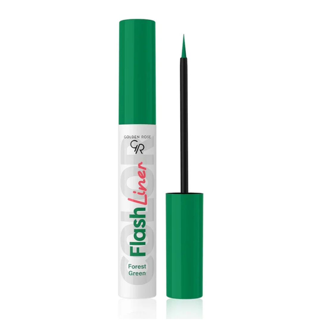 Golden Rose - Flash Liner Colored Eyeliner - 102 Forest Green