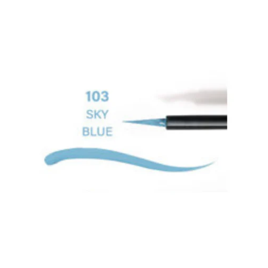 Golden Rose - Flash Liner Colored Eyeliner - 103 Sky Blue