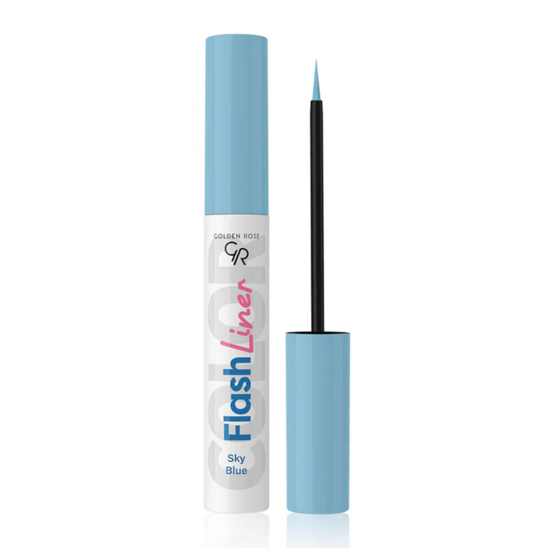 Golden Rose - Flash Liner Colored Eyeliner - 103 Sky Blue