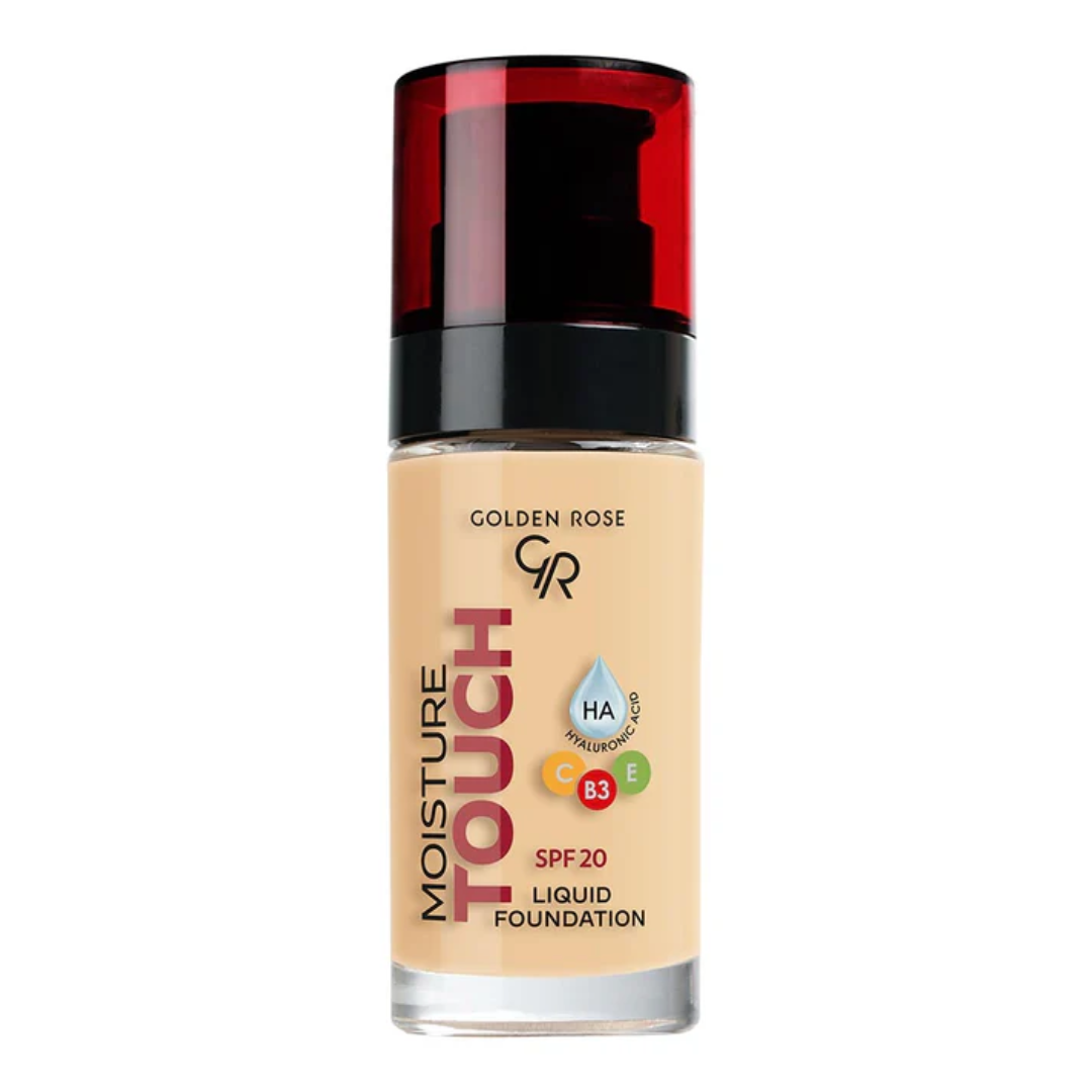 Golden Rose - Moisture Touch Liquid Foundation SPF 20 - 107