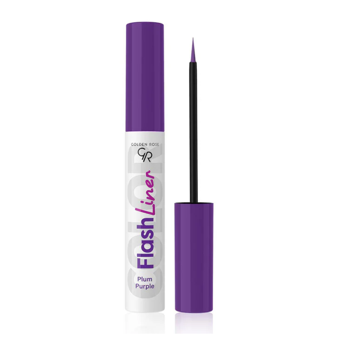 Golden Rose - Flash Liner Colored Eyeliner - 107 Plum Purple