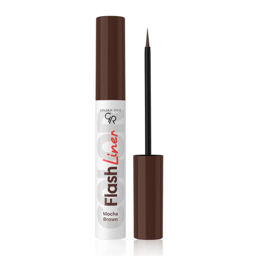 Golden Rose - Flash Liner Colored Eyeliner - 108 Mocha Brown