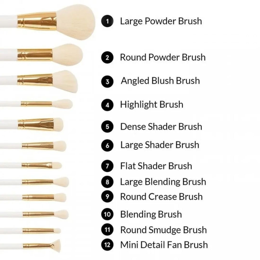 BH Cosmetics - There's Snow Body Like You 12 Piece Brush Set