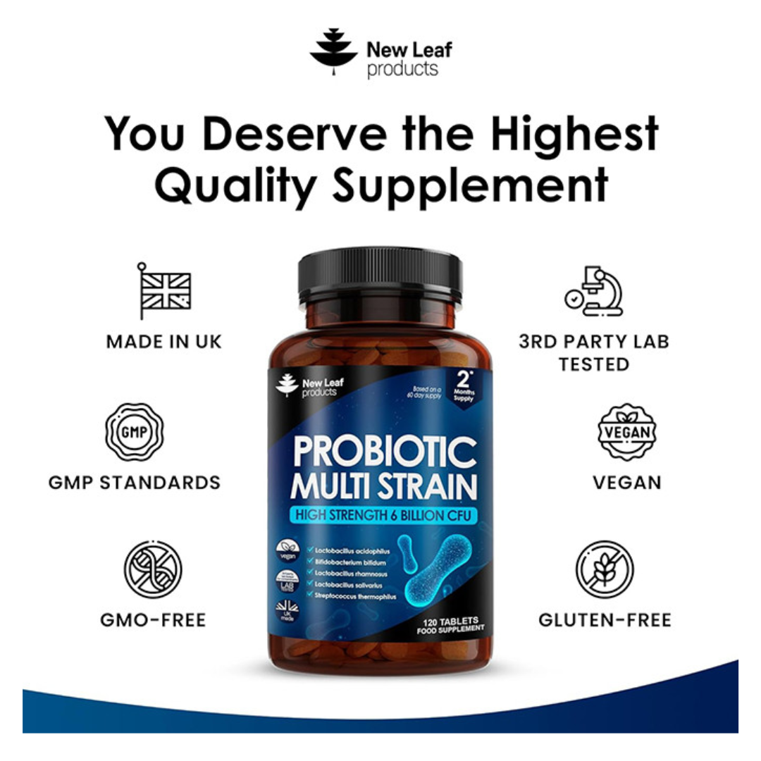 New Leaf - Probiotic Multi-Strain Tablets