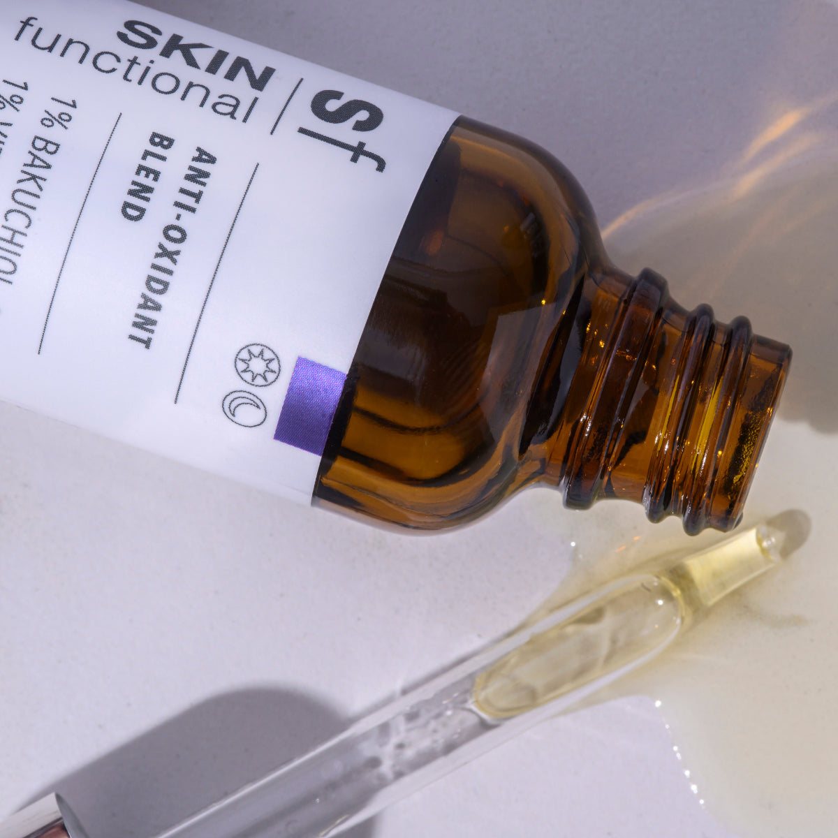 Skin Functional - Anti Oxidant Blend | 1% Bakuchiol + 1% Vitamin A,C,E Oil Serum