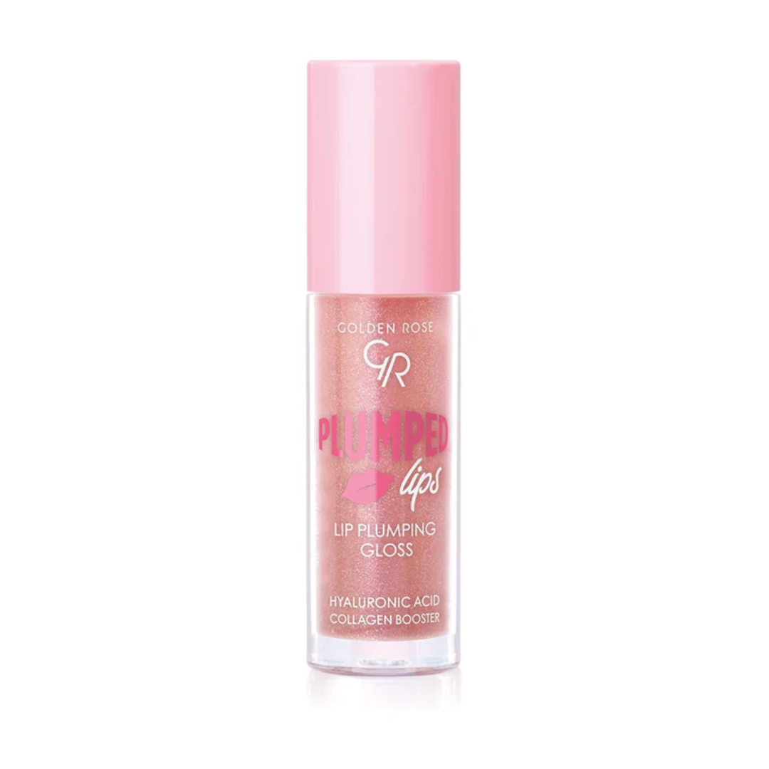 Golden Rose - Plumped Lips-Lip Plumping Gloss - 206