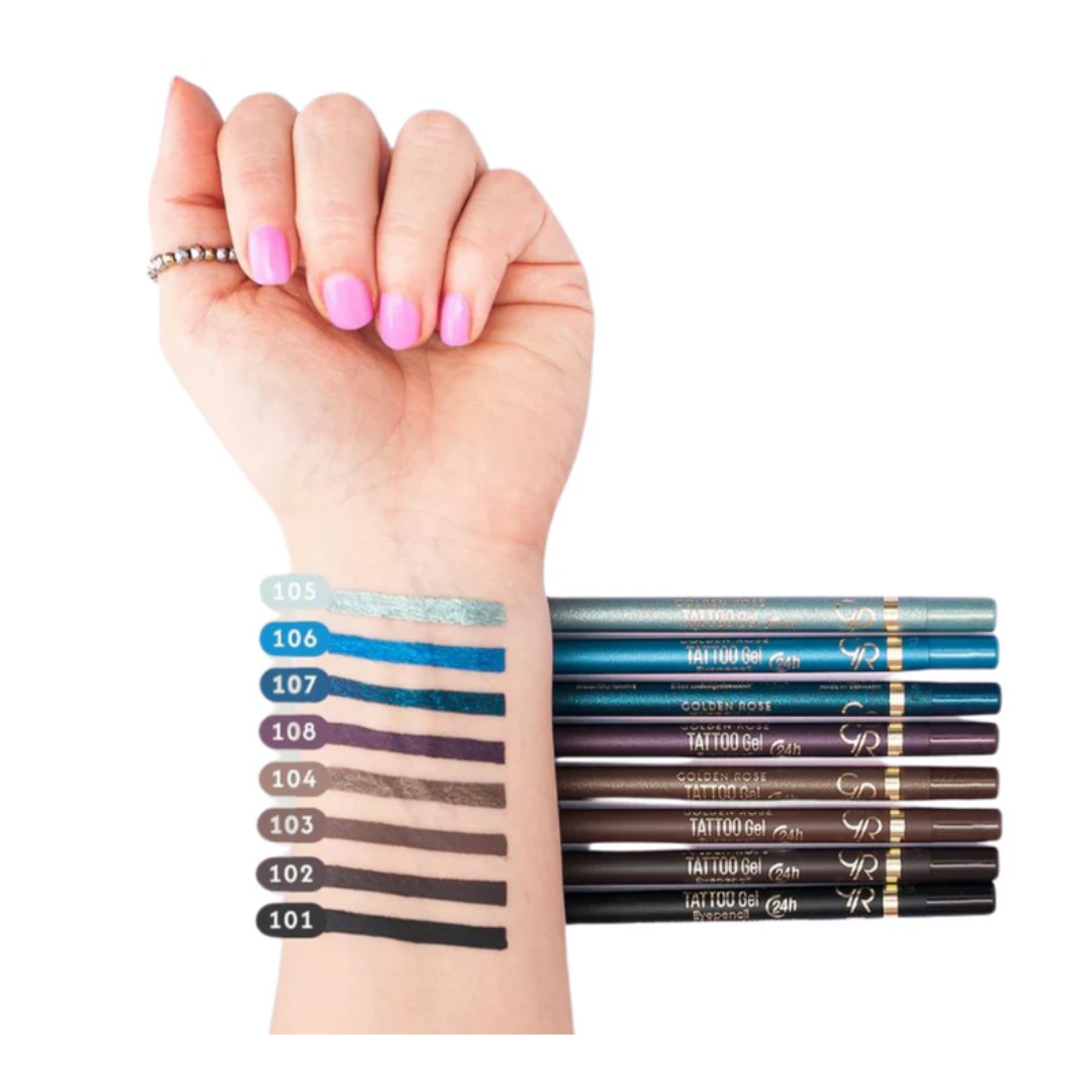 Golden Rose - Tattoo Gel Eye Pencil - 101