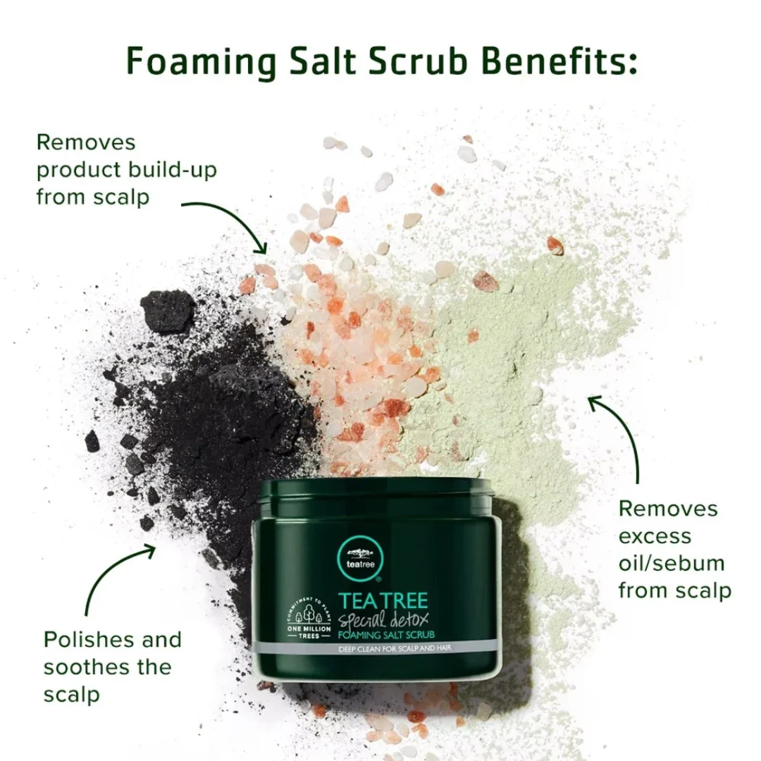 Paul Mitchell - Tea Tree Special Detox Foaming Salt Scrub 184g