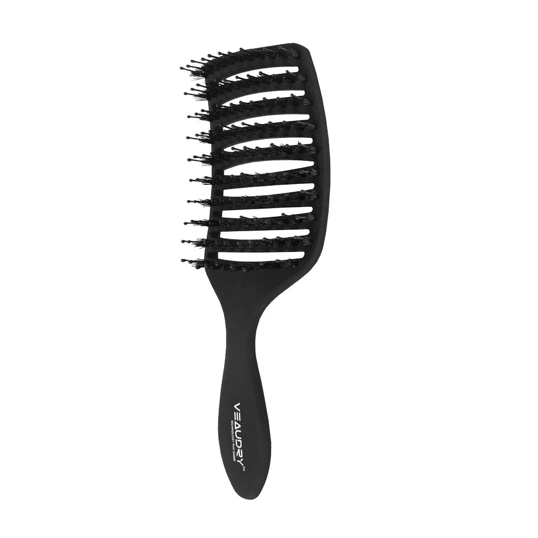 Veaudry - myDetangler Pro - Black Detangling Brush