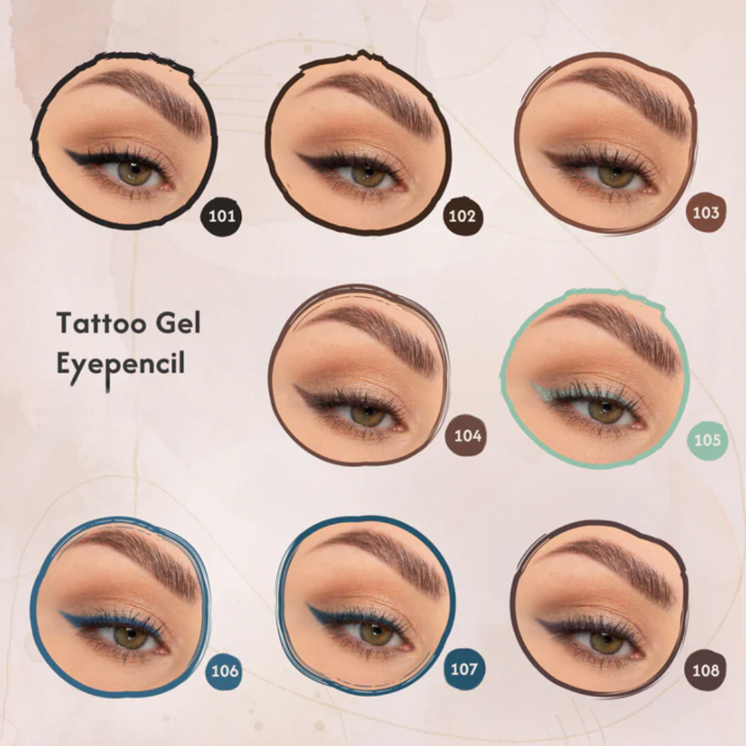 Golden Rose - Tattoo Gel Eye Pencil - 101