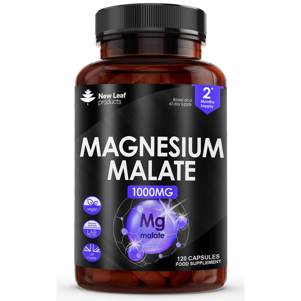 New Leaf - Magnesium Malate 1000mg - 2 Month Supply