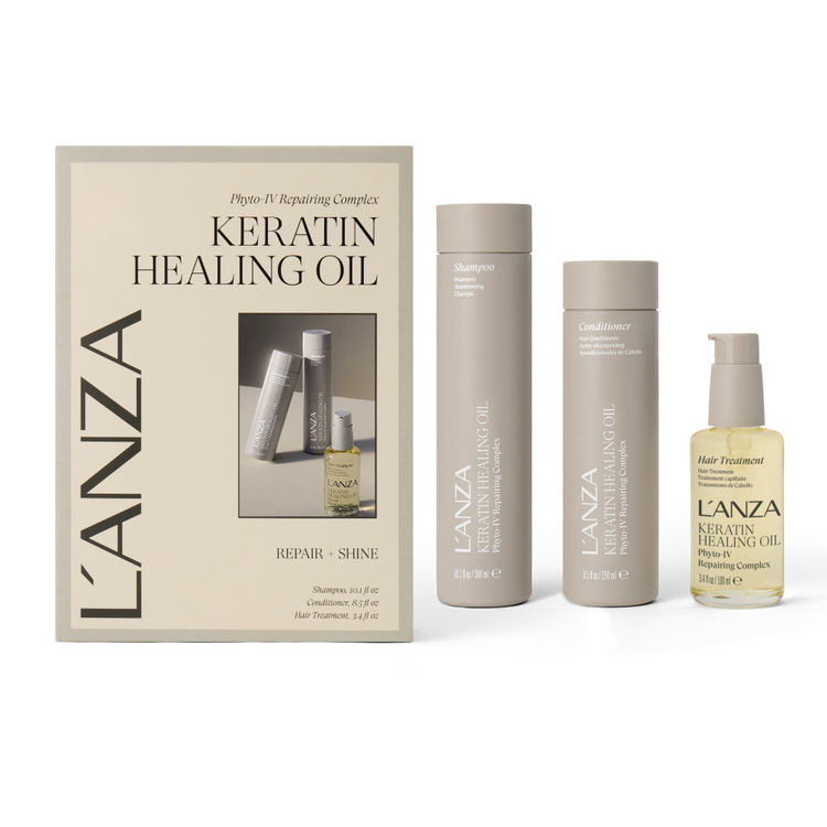 L'anza - Keratin Healing Oil Festive Trio