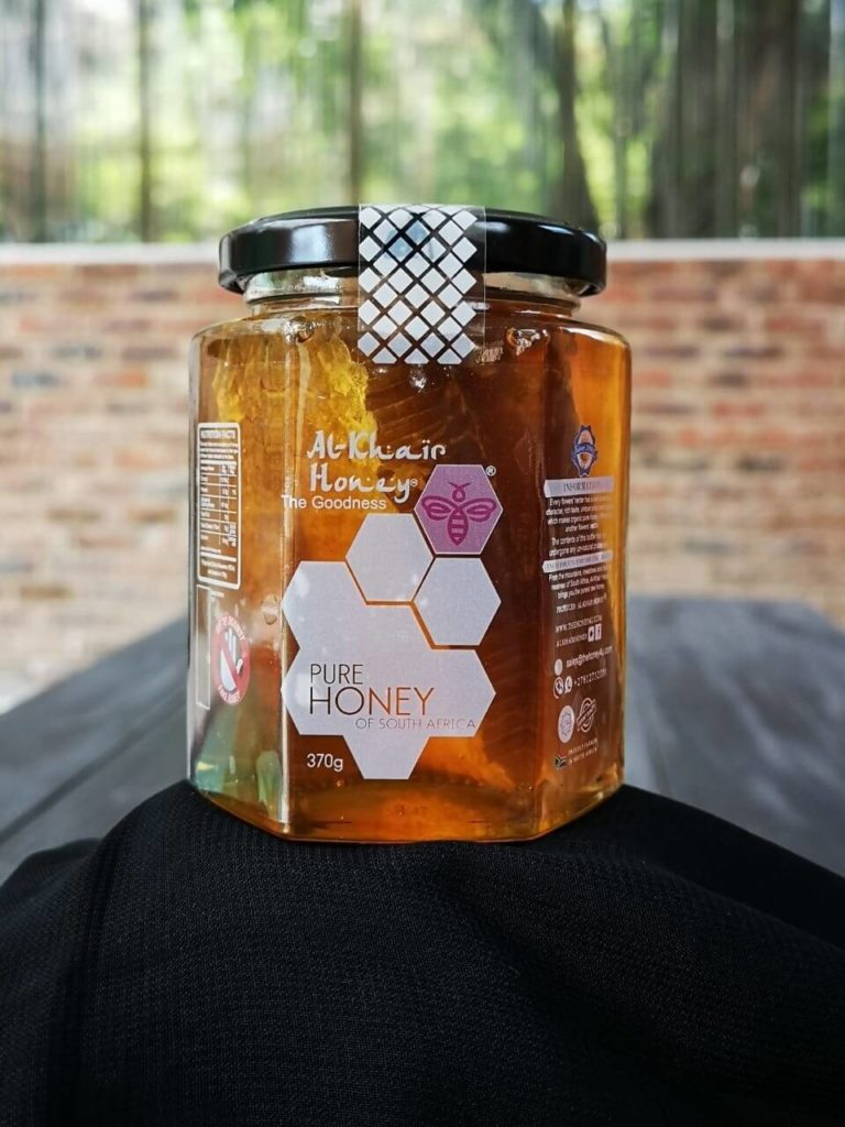 Al Khair Honey - Submerged HoneyComb 370g