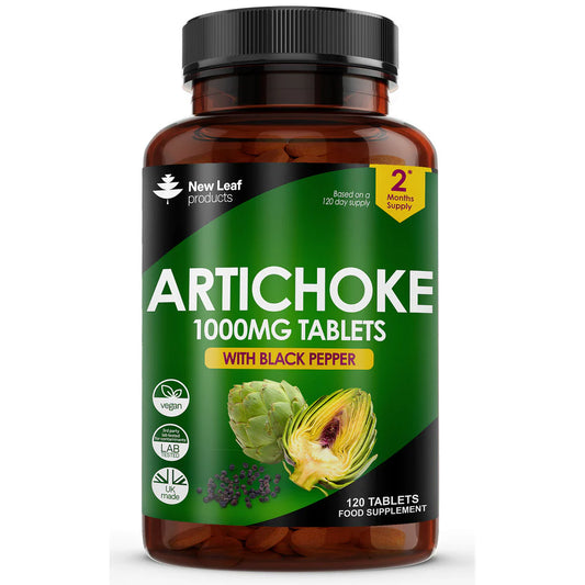 New Leaf - Artichoke Extract 1000mg - 2 Months Supply