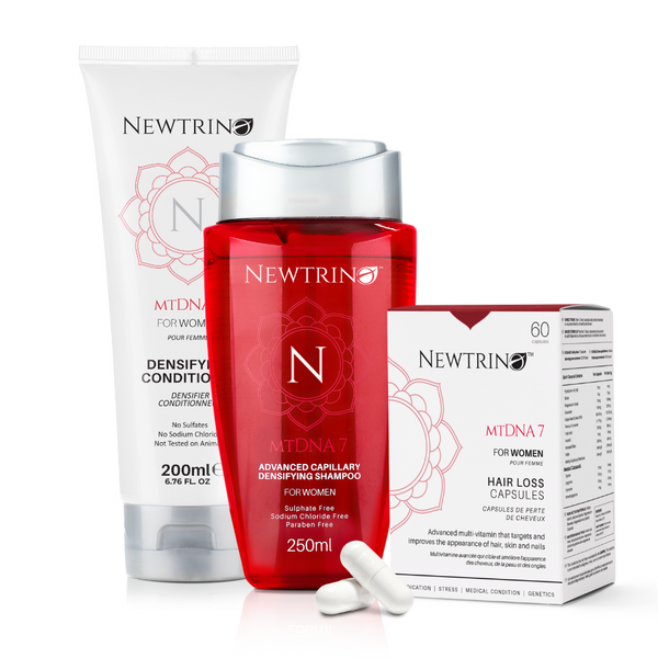 Newtrino mtDNA7 Densifying Hair Loss Program - For Women
