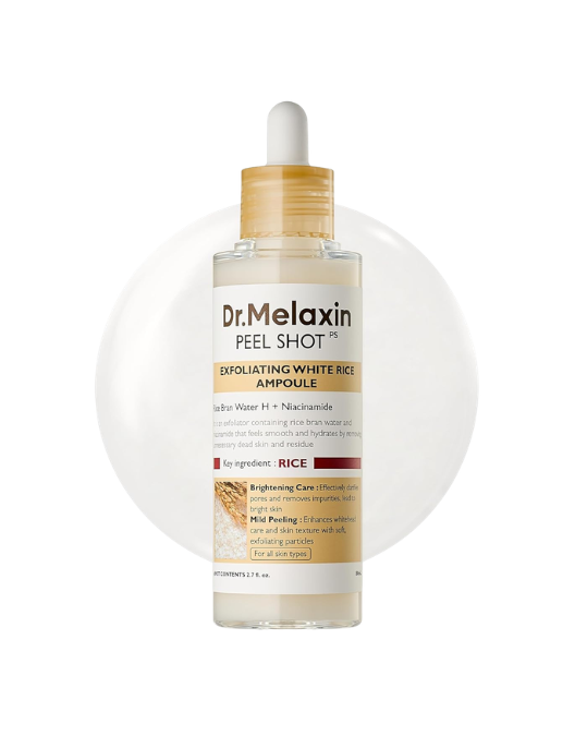 K Beauty - Dr. Melaxin Peel Shot Exfoliating White Rice Ampoule (80ml)