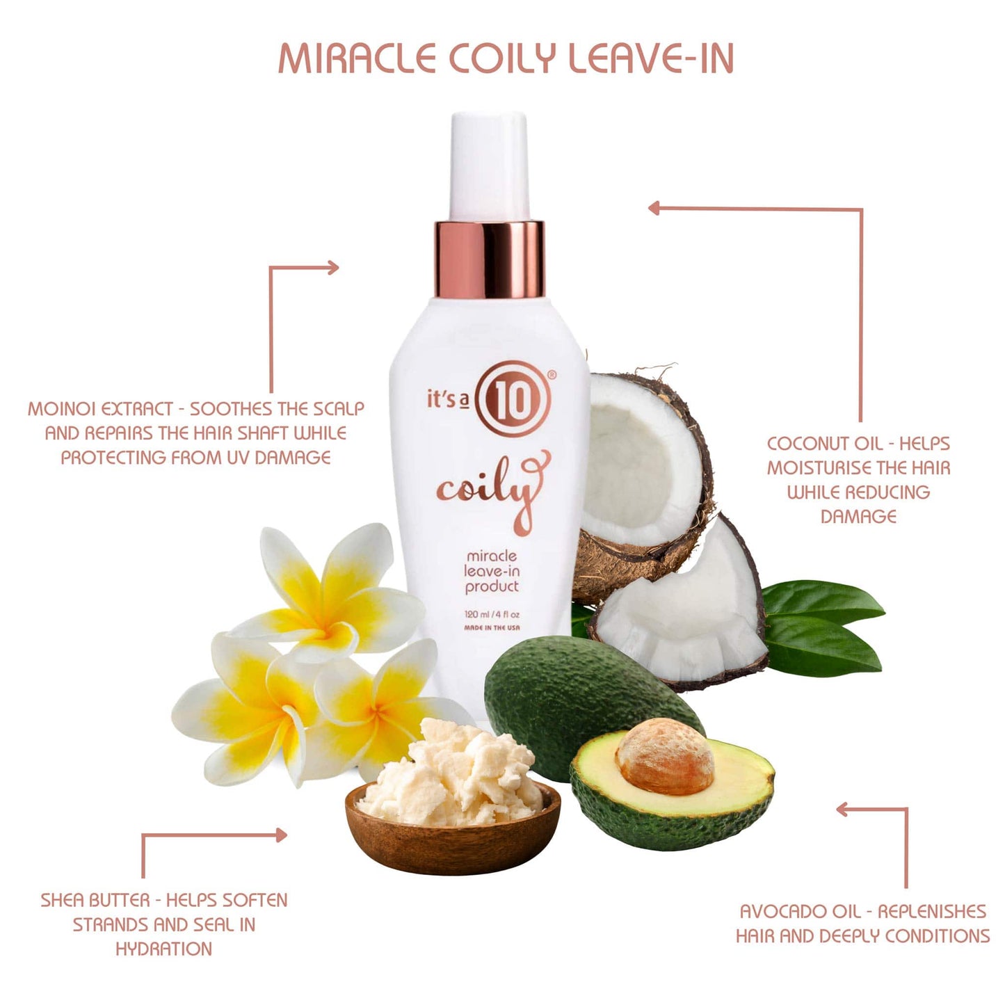 IT'S A 10 - Coily Miracle Leave-in 59.1ml