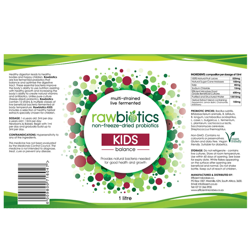 Rawbiotics - Kids - 1000ml