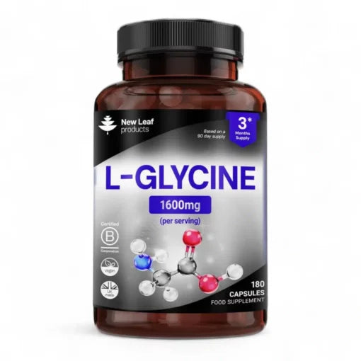 New Leaf - L-Glycine 1600mg | 3 Months Supply