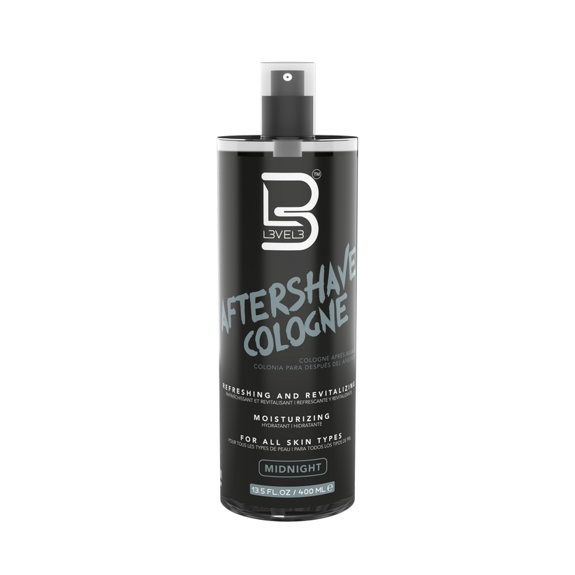 L3VEL3 - Aftershave Cologne 400ml - Midnight