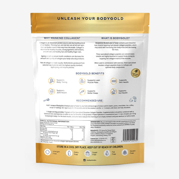 Mankind - BodyGold Man Collagen 750g