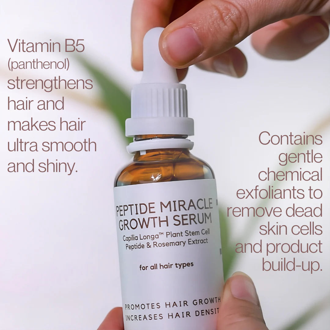 Standard Beauty - Peptide Miracle Hair Growth Serum | With Rosemary Extract & Plant-Stem-Cells