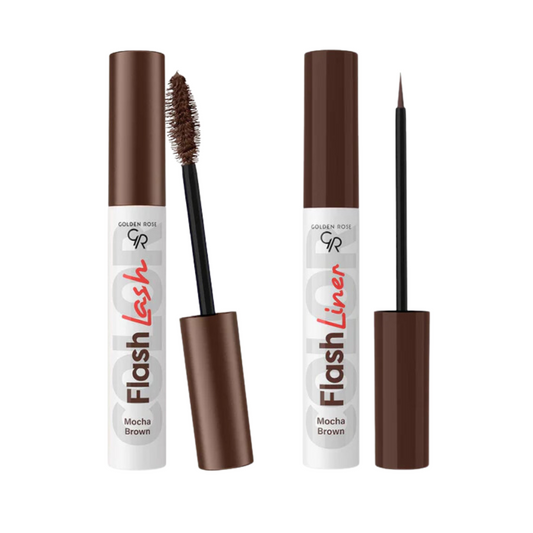 Golden Rose - Flash Lash and Liner Duo - Mocha Brown