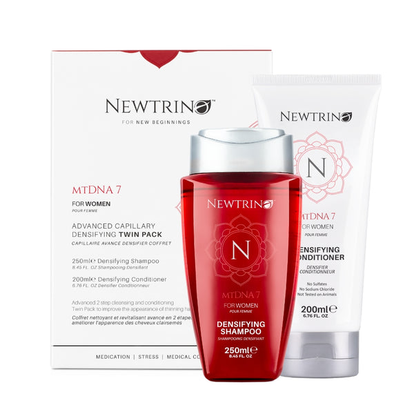Newtrino mtDNA 7 Densifying Twin Pack & Capsules - for Women