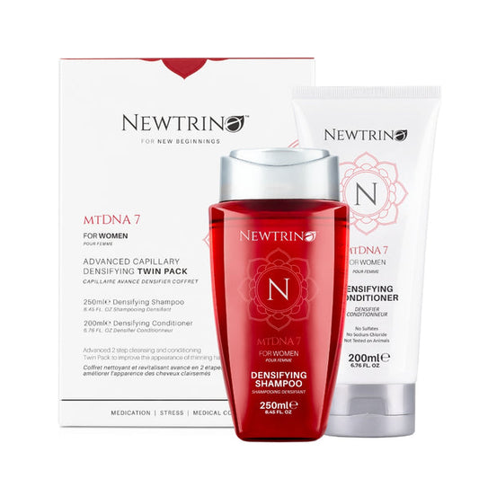 Newtrino mtDNA 7 Densifying Twin Pack & Capsules - for Women