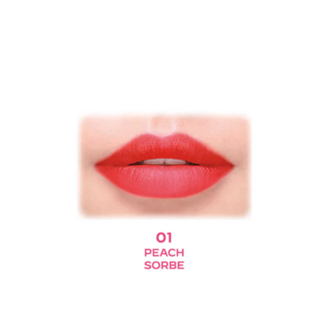 Golden Rose - Juicy Tint Lip & Cheek Stain - 01 Peach Sorbet