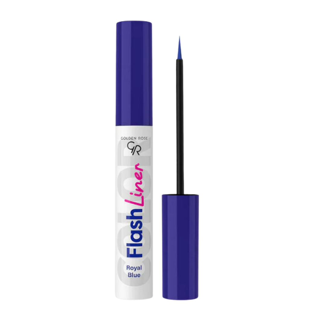 Golden Rose - Flash Lash And Liner Duo - Royal Blue