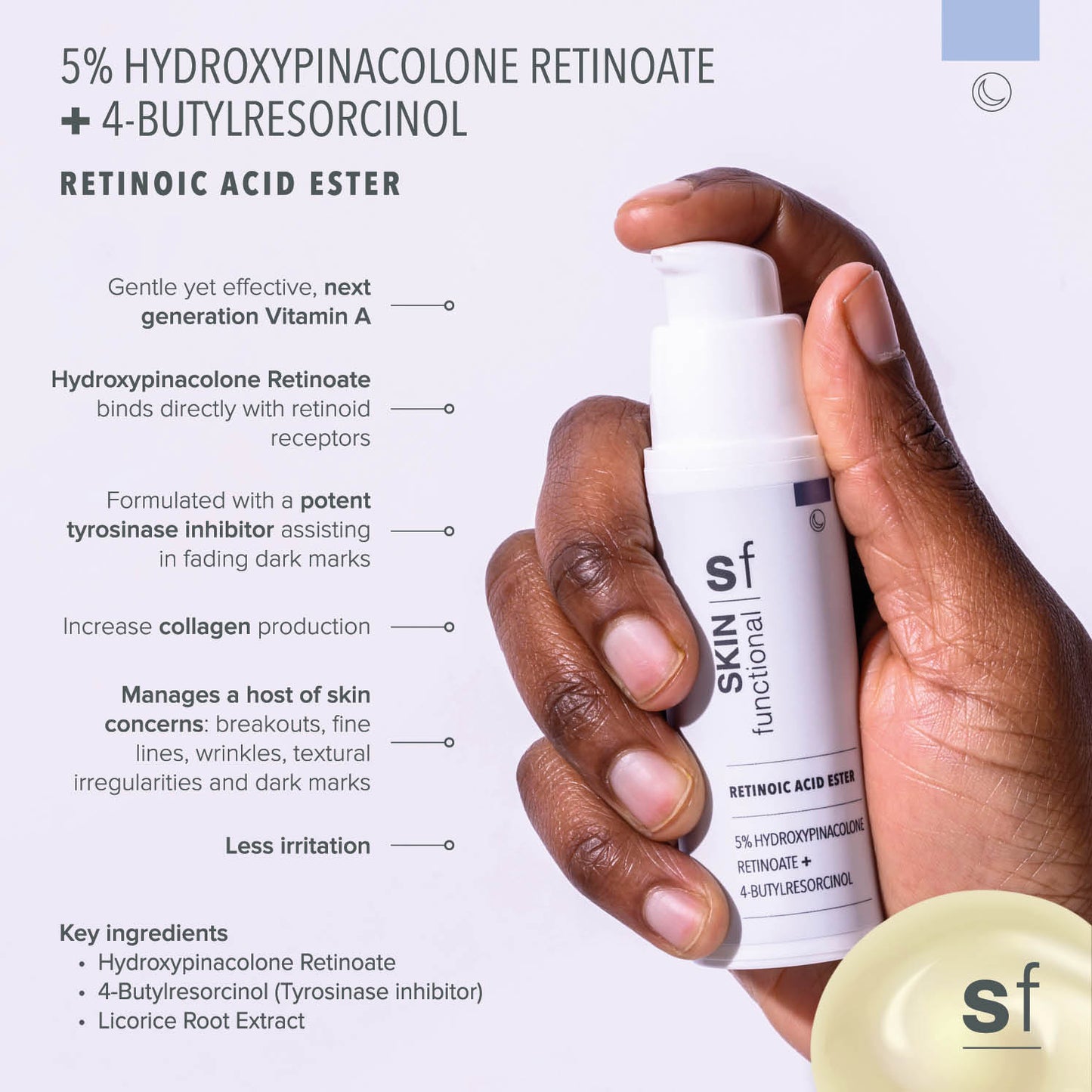 Skin Functional - 5% Hydroxypinacolone Retinoate Serum 30ml Airless
