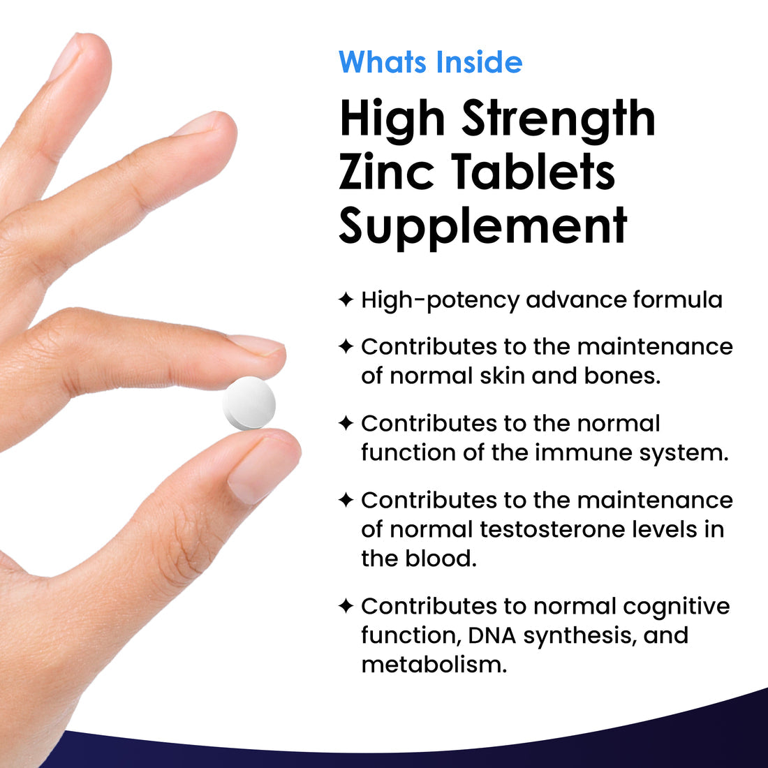 New Leaf - Zinc Tablets 6 Month supply