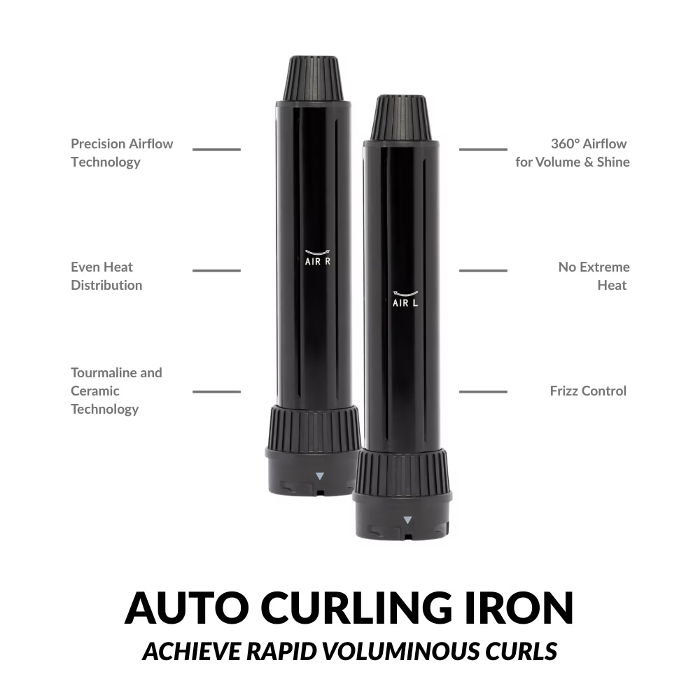 Veaudry - myAirStyler 2‑in‑1 Hot Brush & Air Curler