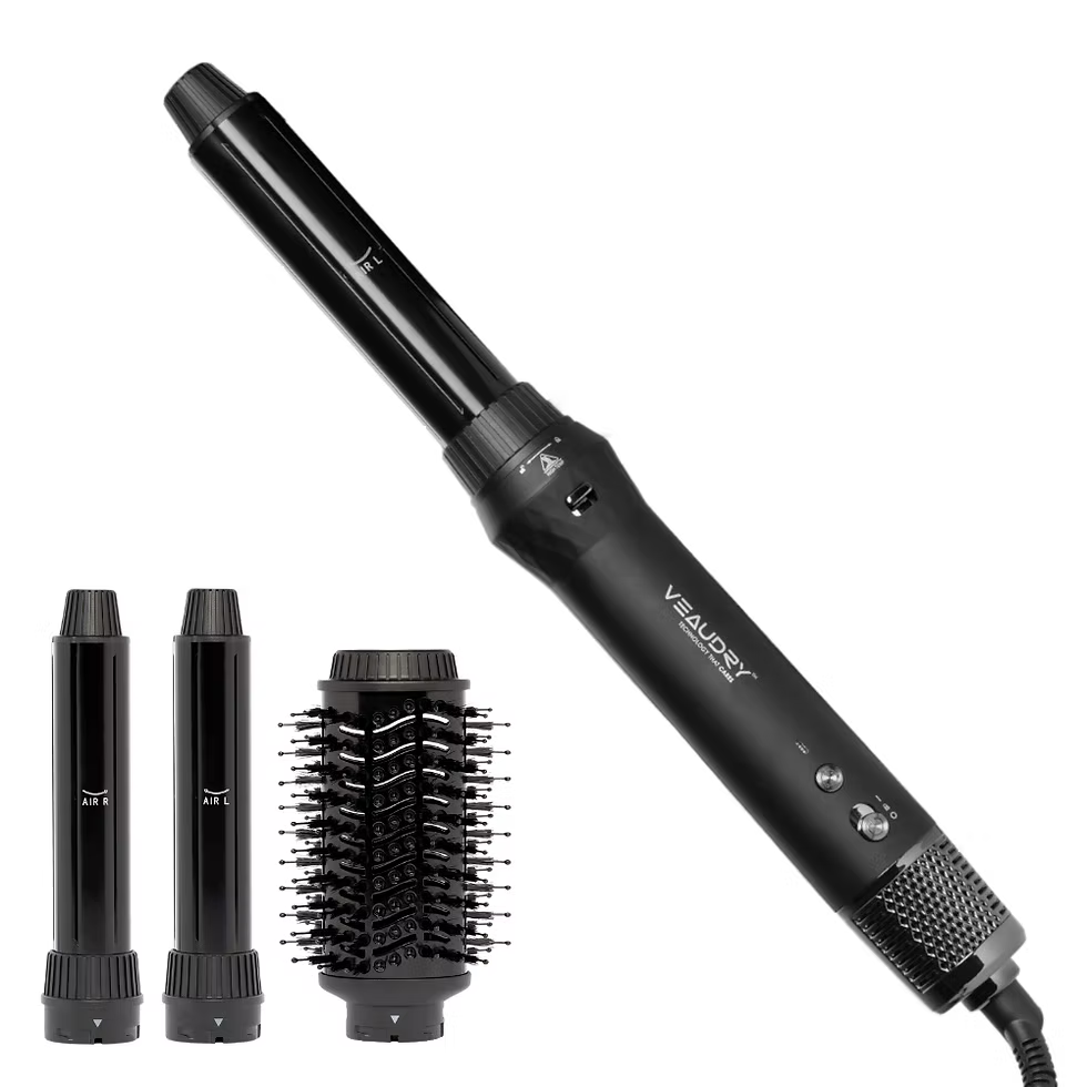 Veaudry - myAirStyler 2‑in‑1 Hot Brush & Air Curler