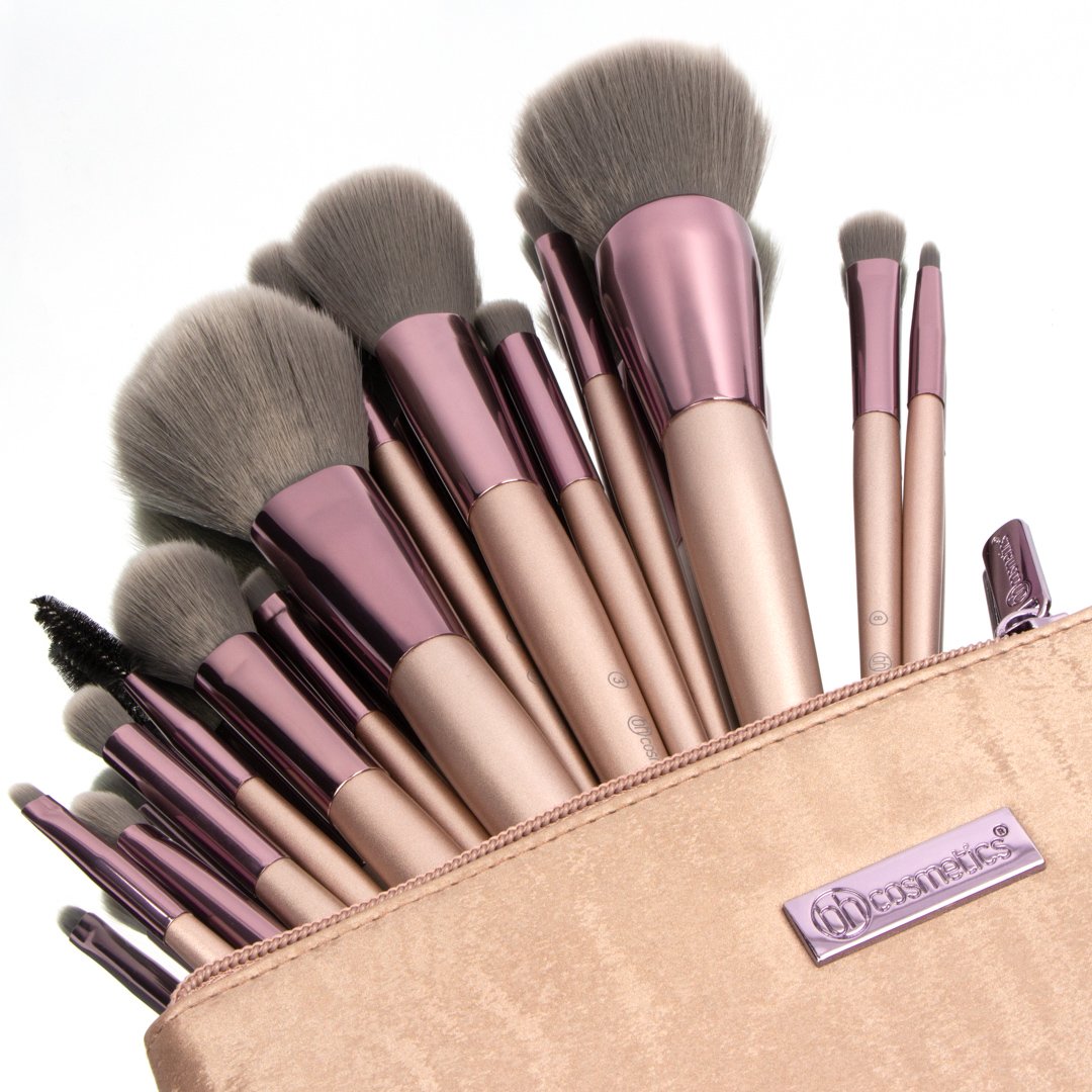 BH Cosmetics - Lavish Elegance 15 Piece Brush Set - KolorzOnline