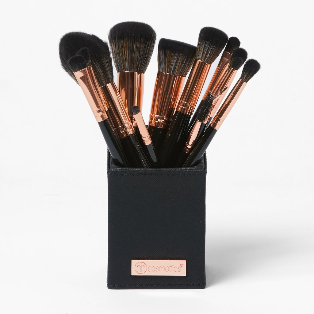 BH Cosmetics Signature Rose Gold 13 Piece Brush Set - KolorzOnline