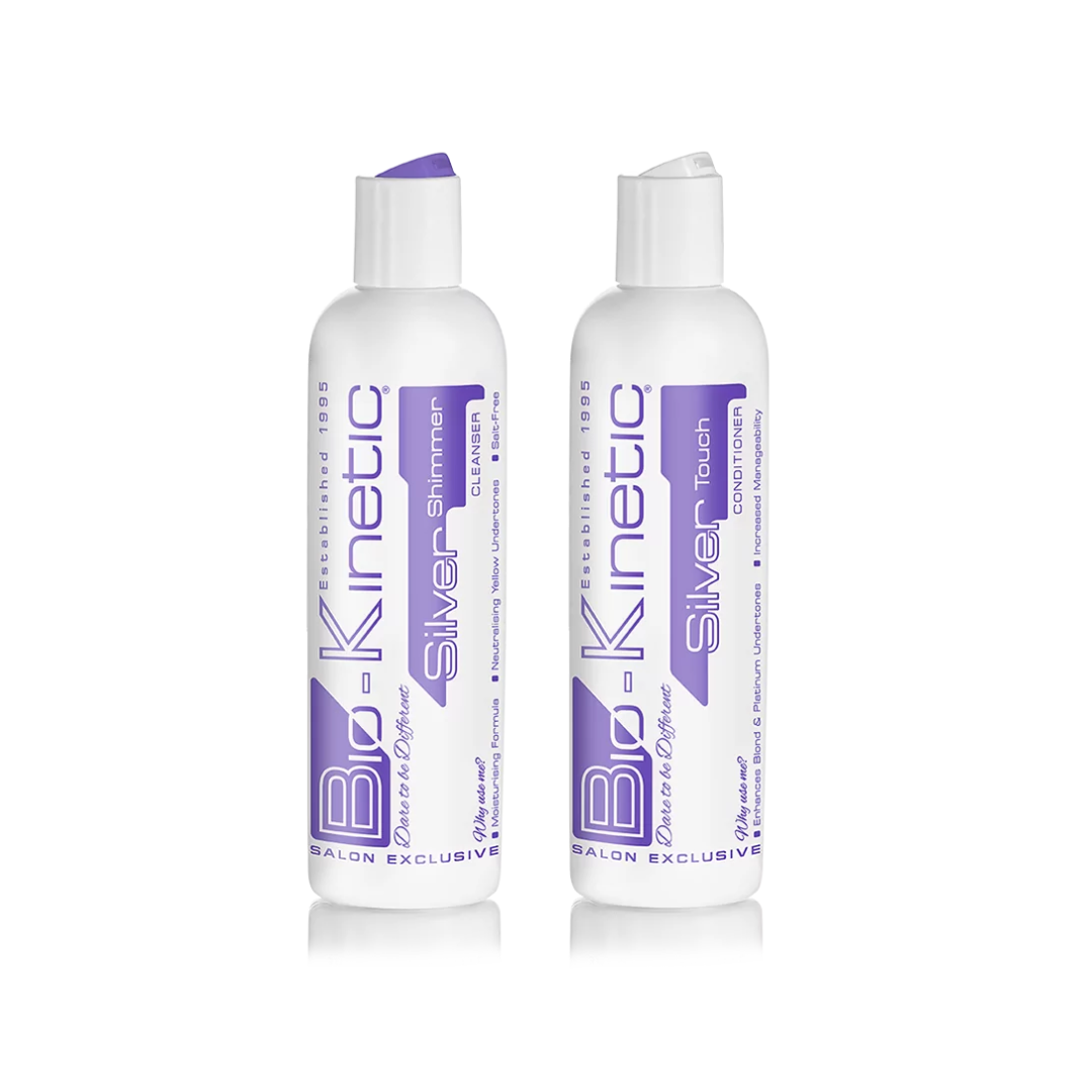 Bio-Kinetic -Silver Shimmer Cleanse & Conditioner 250ml