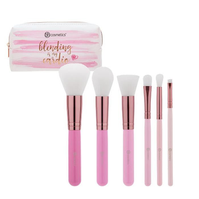 BH Cosmetics - Mini Pink Perfection - 6 Piece Brush Set