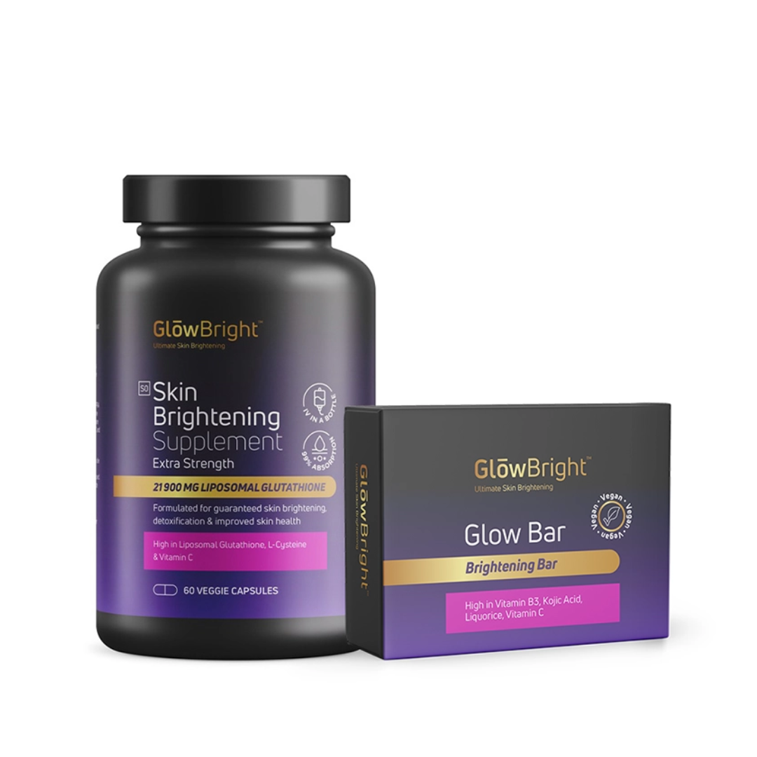 Glow Bright - 21900mg Glutathione Capsules & Brightening