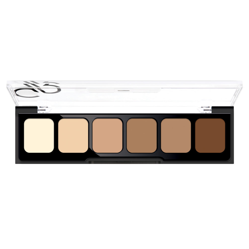 Golden Rose Concealer Cream Palette - Medium To Dark - KolorzOnline