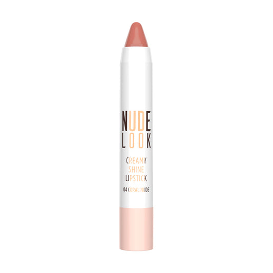 Golden Rose Creamy Shine Lipstick - Coral Nude - KolorzOnline