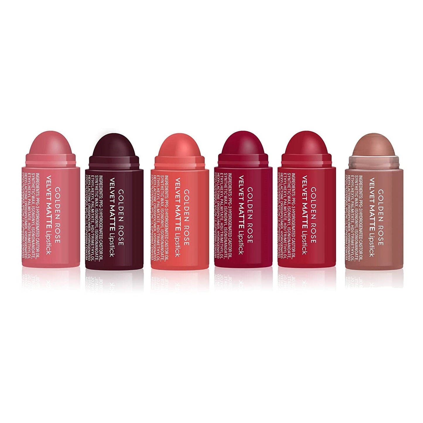 Golden Rose Velvet Matte Mini Capsule (Set of 6) - KolorzOnline