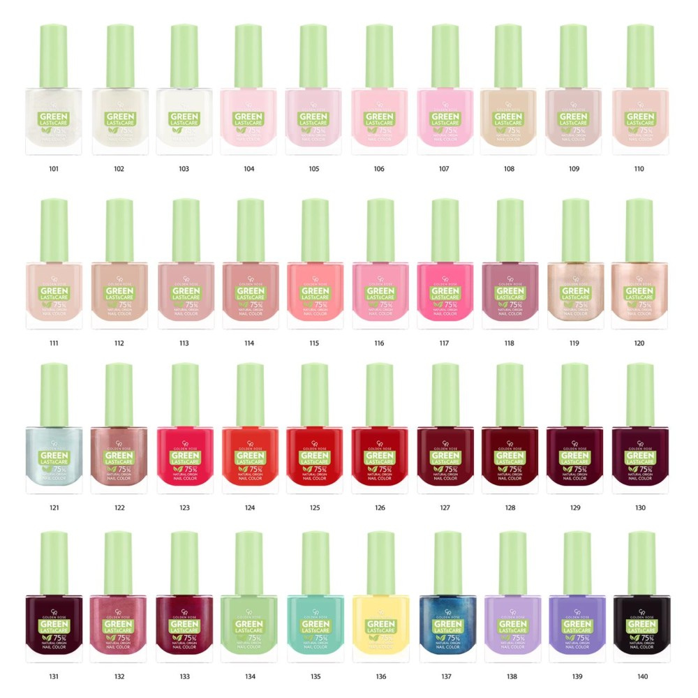 Green Last & Care Nail Color - 102