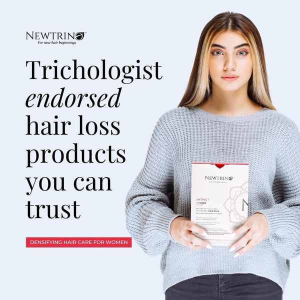 Hair Growth Set: Newtrino - mtDNA 7 Twin Pack & Capsules for