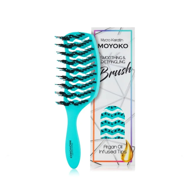 Moyoko - Detangling Brush - Turquoise