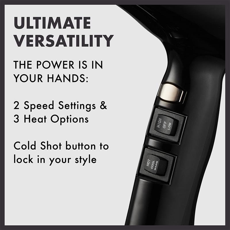 Moyoko - E8 Hairdryer - Black