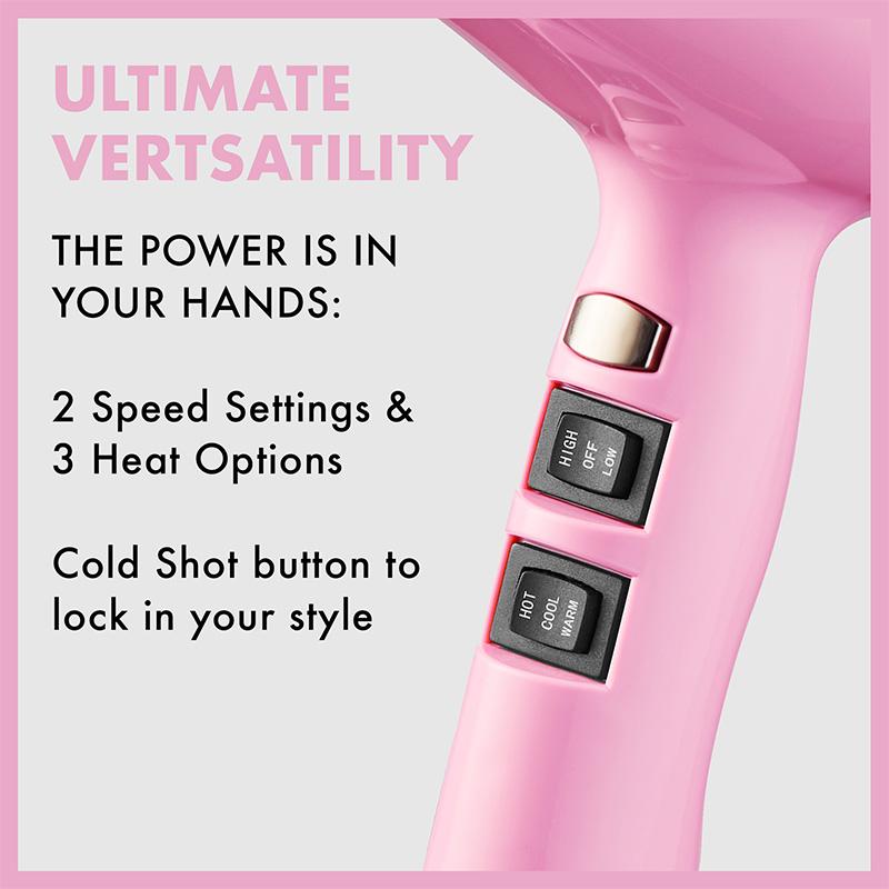 Moyoko - E8 Hairdryer - Pink